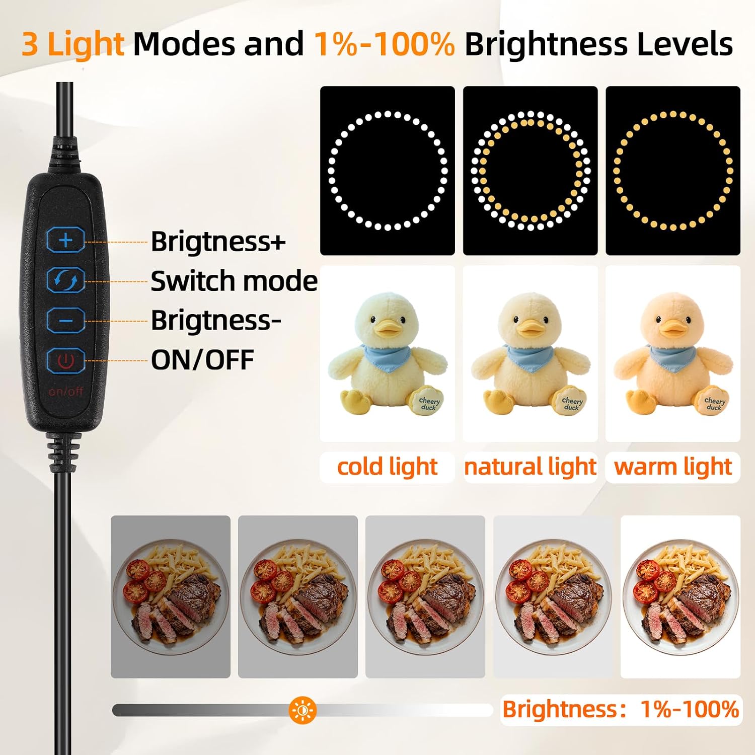 Thumbnail 1 de Portable Photo Light Box, 120 LEDs
