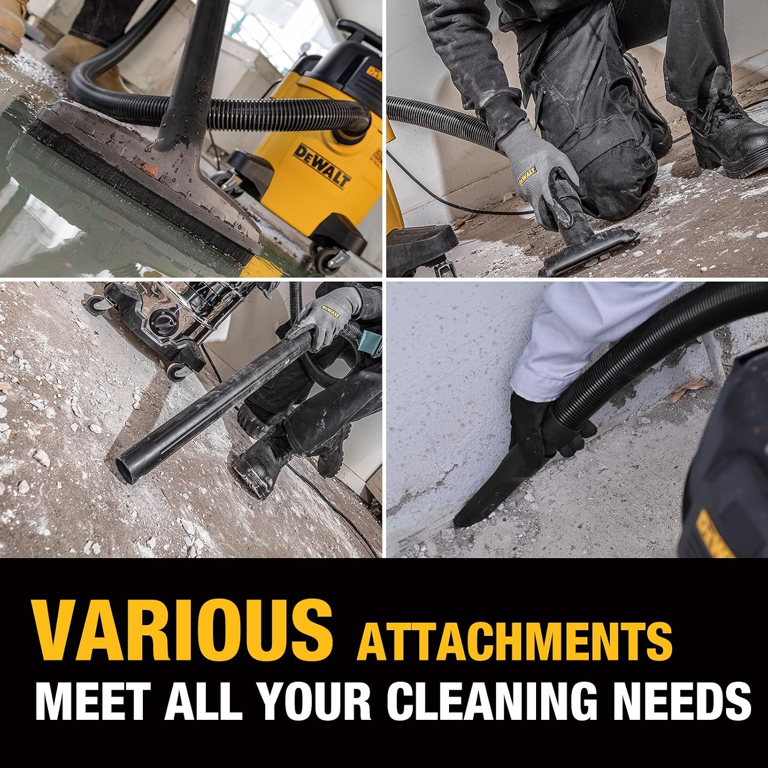 Thumbnail 5 de DEWALT DXV05P-QTA Stealthsonic 5-Gallon Wet/Dry Shop Vacuum, 4 Peak HP