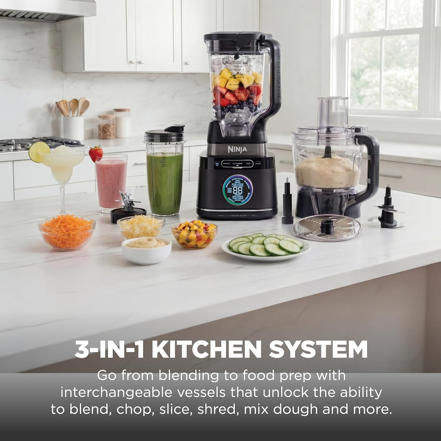 Thumbnail 1 de Ninja All‑In‑One Blender and Processor 1800W
