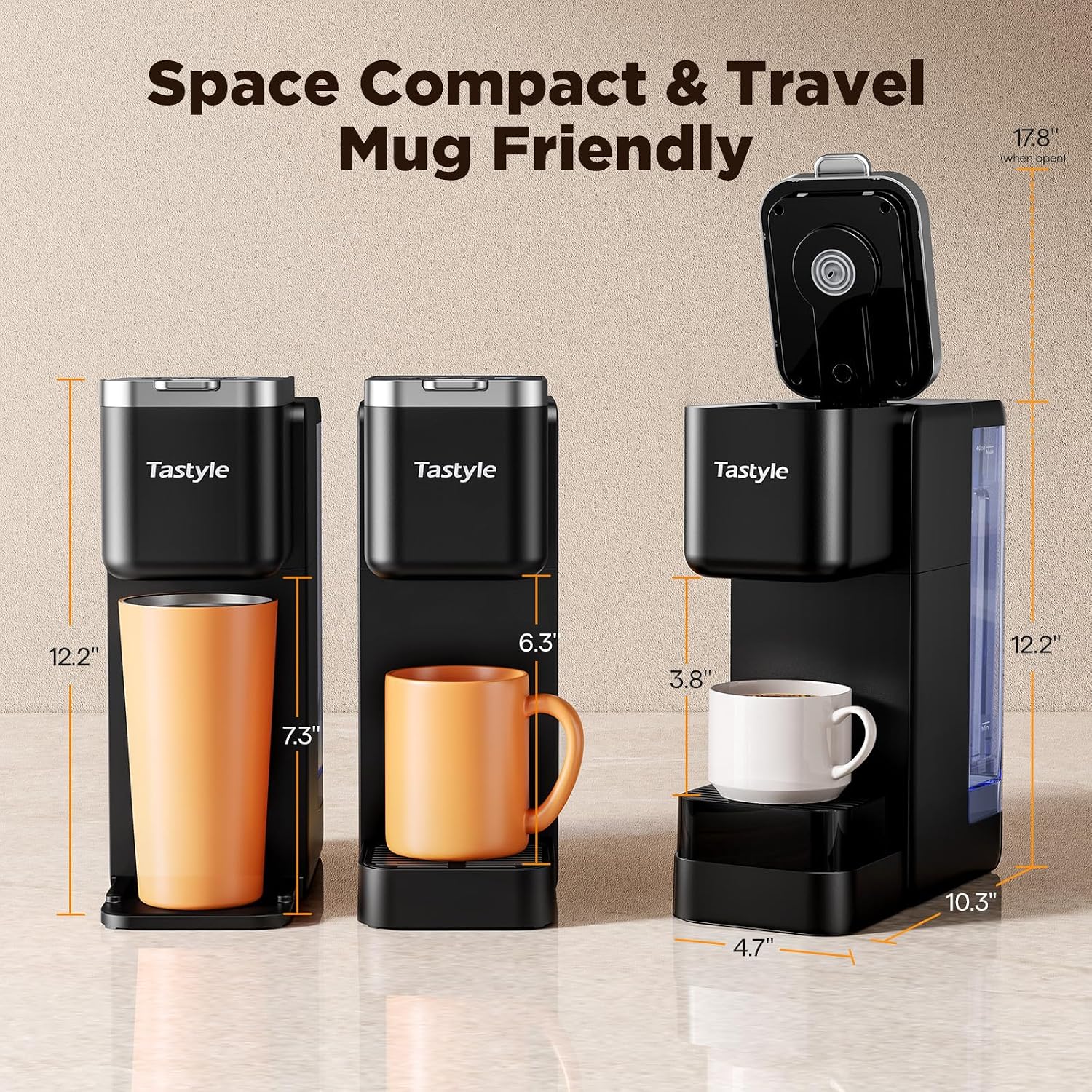 Thumbnail 4 de Tastyle Hot & Iced Coffee Maker 40oz