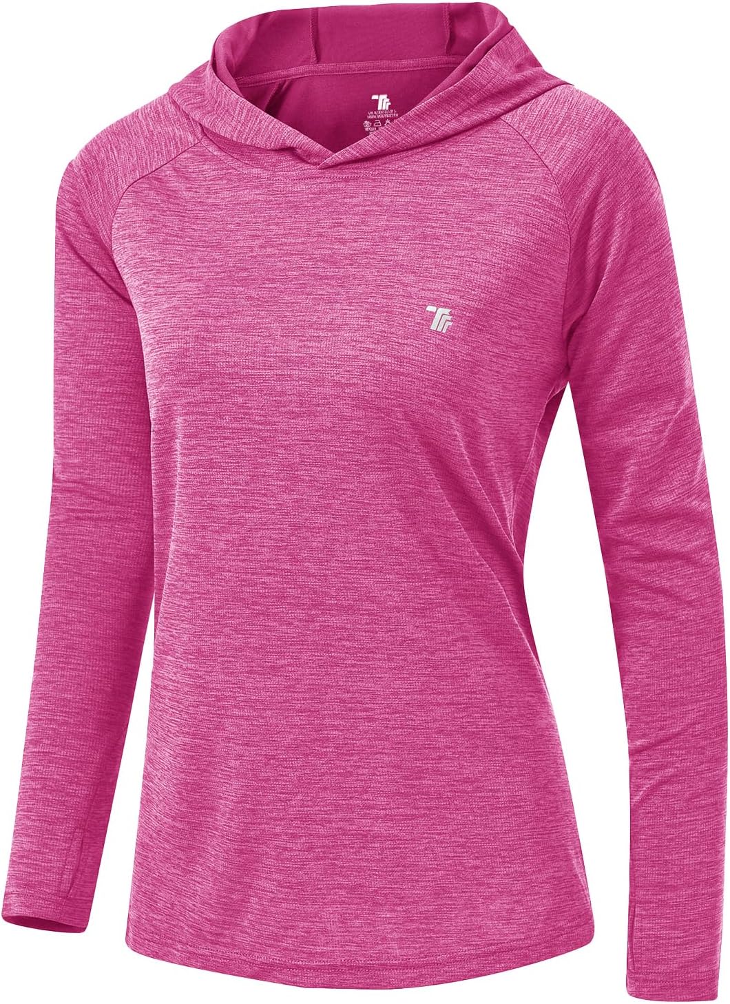 Detalle de TBMPOY Women’s UPF 50+ Sun Protection Hoodie Long Sleeve (Lightweight UV Shirt)