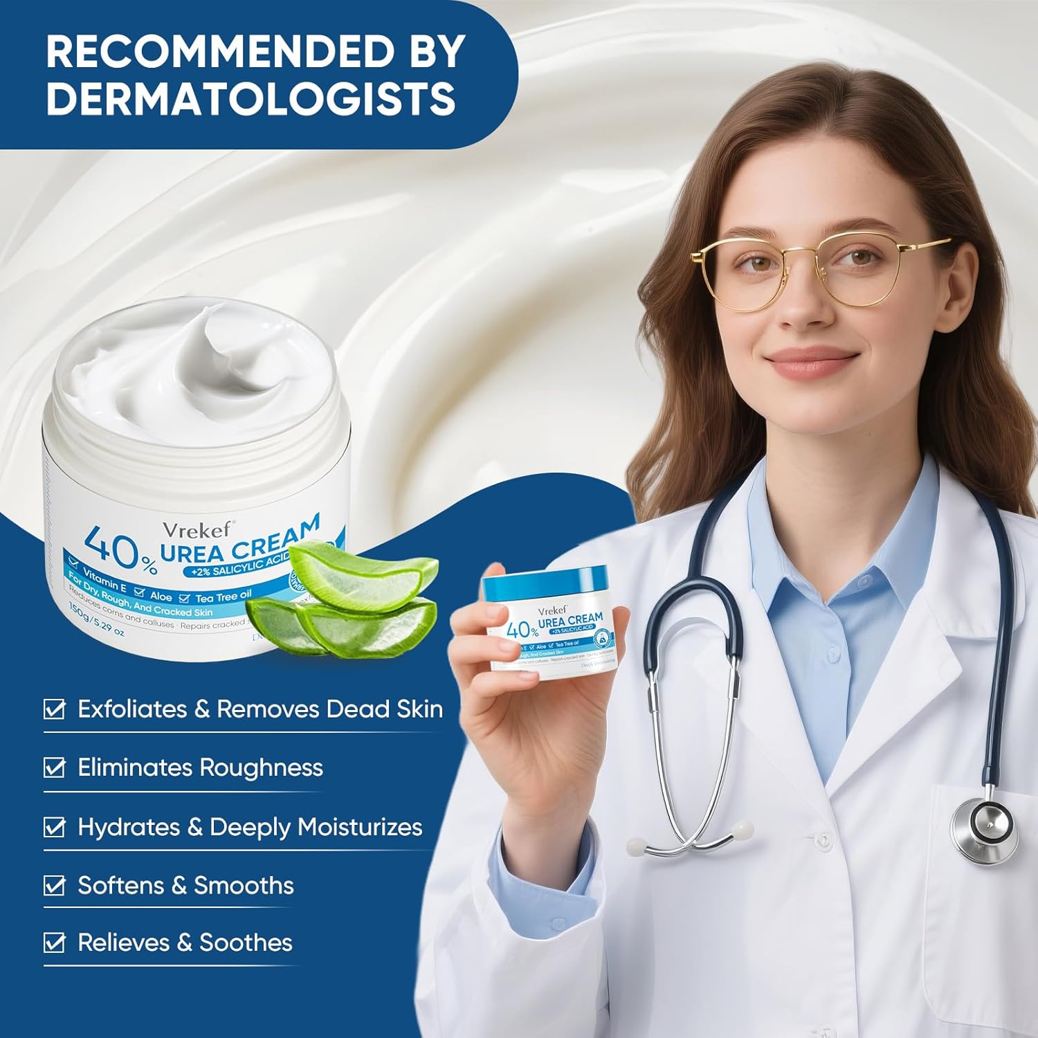 Thumbnail 4 de VREKEF Urea Cream 40% for Feet