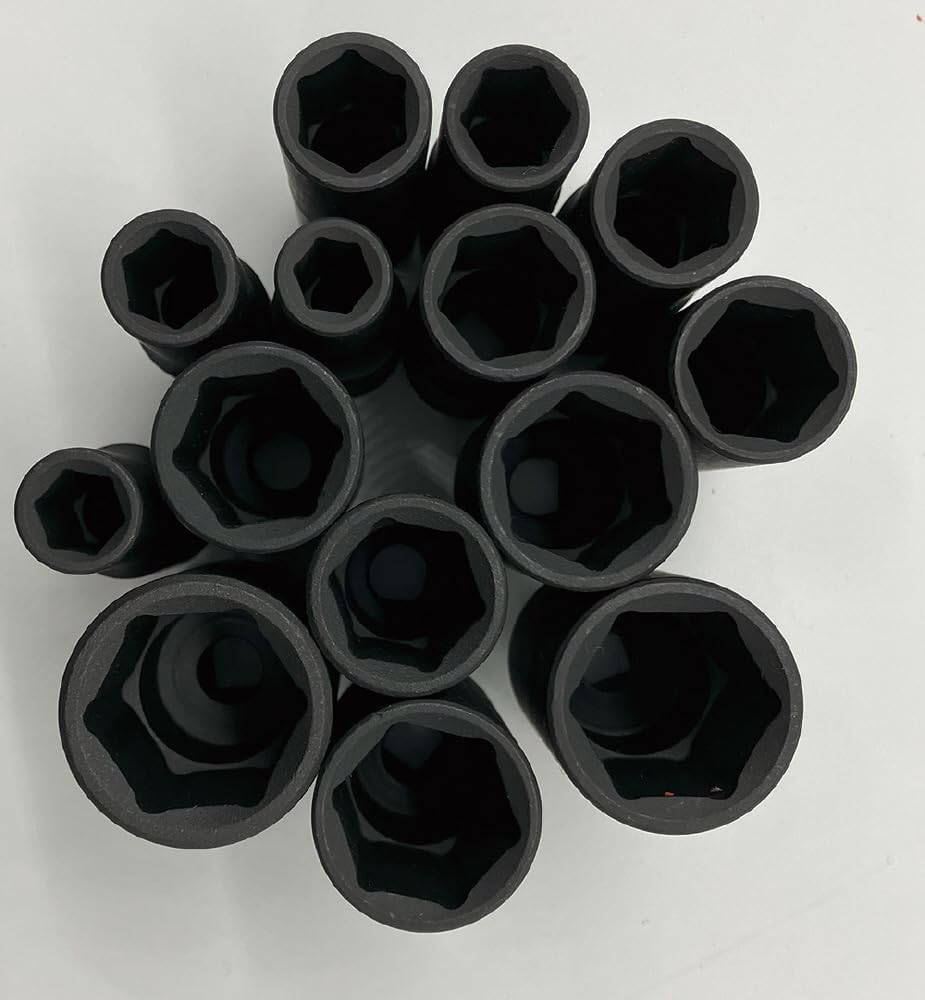 Detalle 2 de SIGNET 22296 3/8ドライブ 14点ミリ用ディープインパクトソケットセット 8~22mm