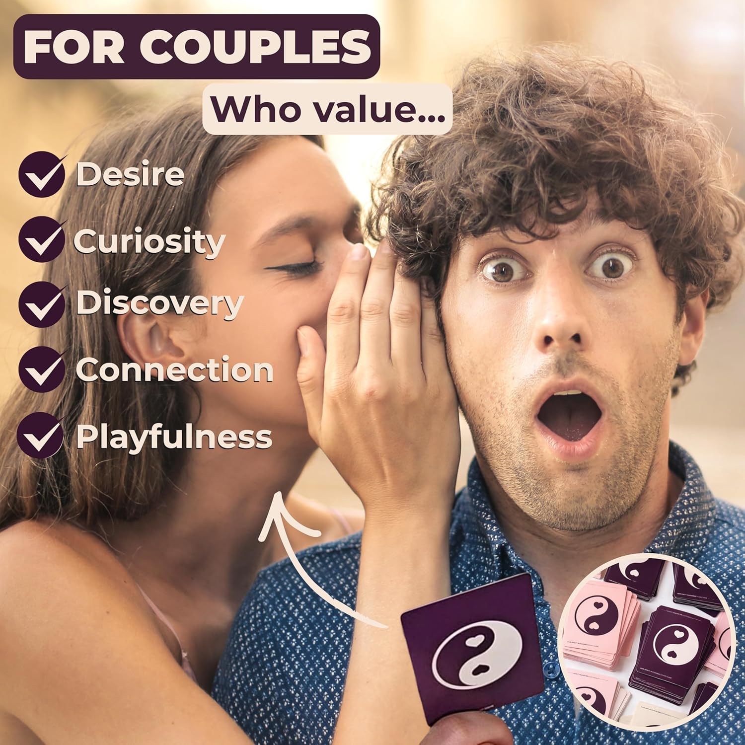 Thumbnail 4 de Our Guilty Pleasures Couples Game – 120 Cards, 3 Levels for Meaningful Date Nights