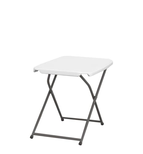 Thumbnail 2 de KG KITGARDEN Mesa Plegable Auxiliar con Altura Ajustable 50x75x56–73 cm (Blanca)