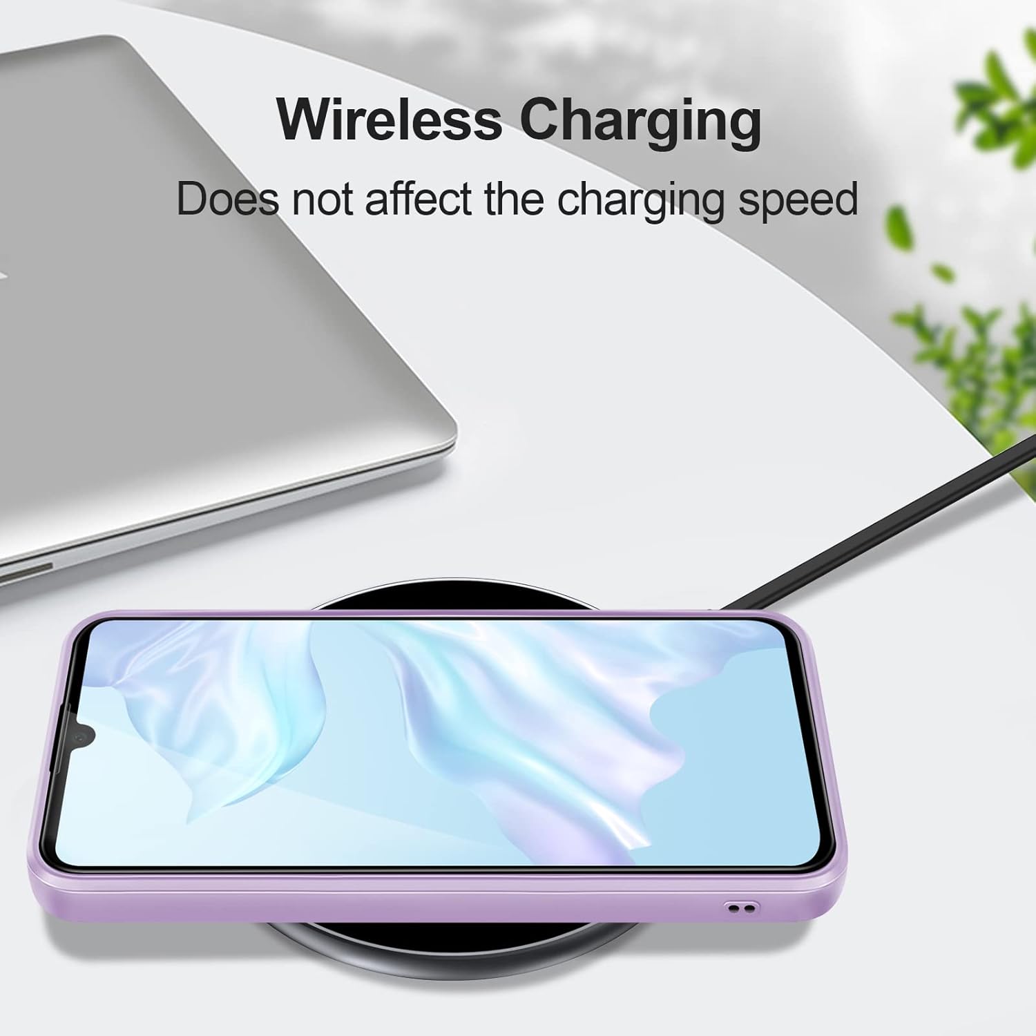 Thumbnail 6 de GiiYoon Hülle für Huawei P30 – Rundumschutz aus Liquid Silicone in Lila