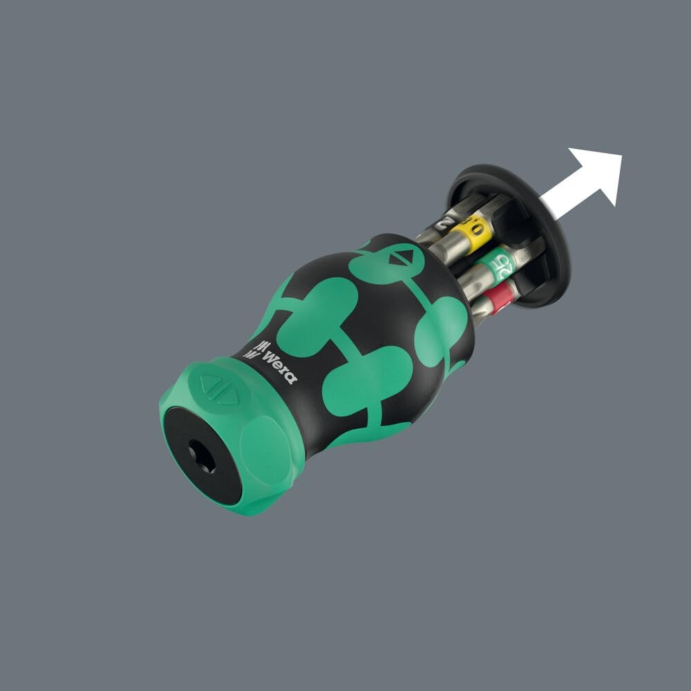 Detalle de Wera Kraftform Kompakt Stubby Magazin RA 2, 6 pezzi