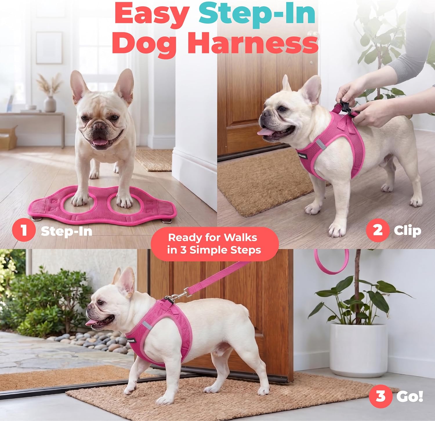 Detalle de Voyager Dog Vest Harness, Large