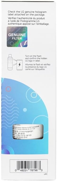 Thumbnail 1 de LG LT1000P Replacement Refrigerator Water Filter (6 Month / 200 Gallon Capacity) – NSF42/53/401
