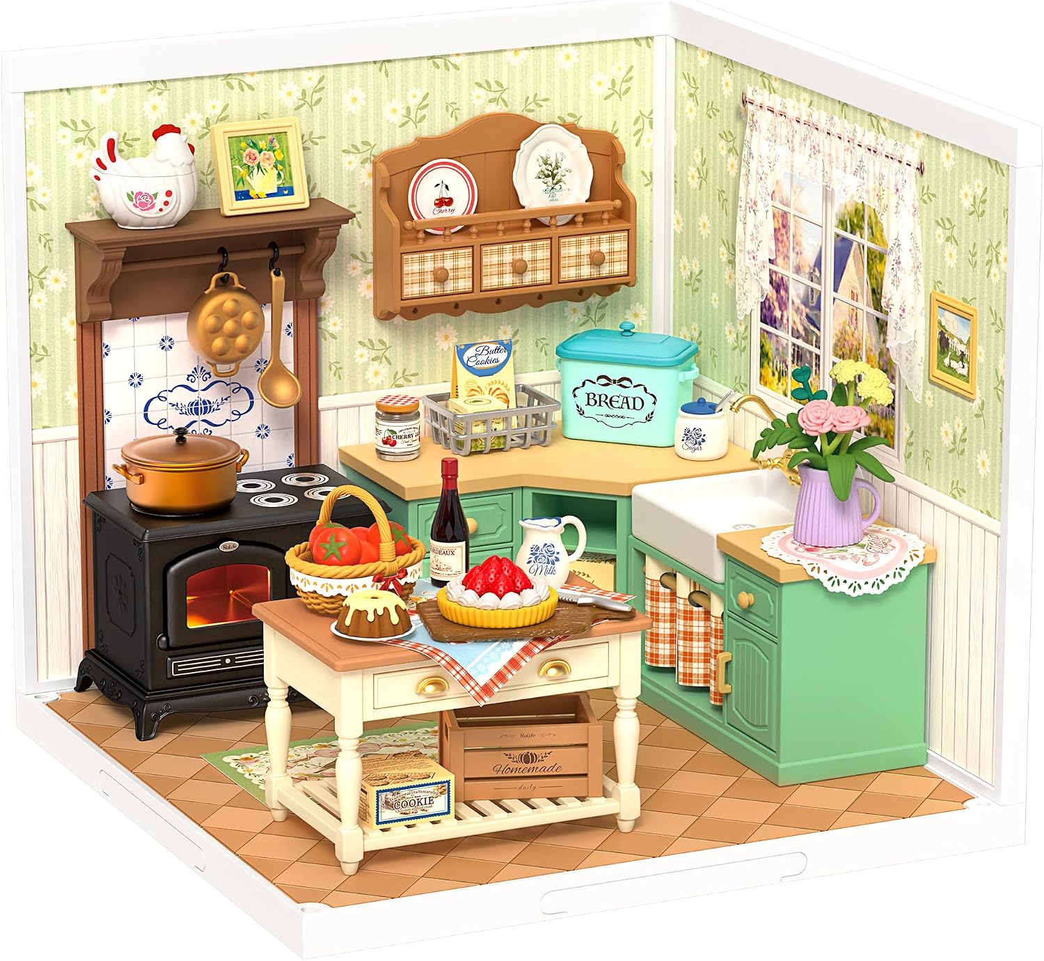 Detalle de Rolife Maison Miniature Super Creator