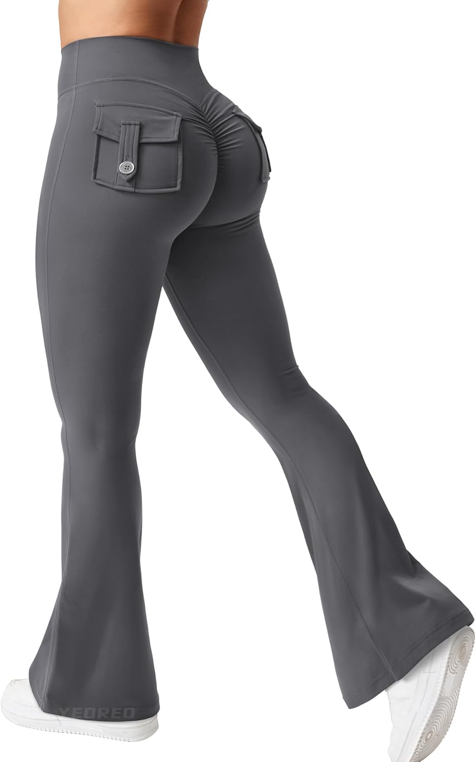 Thumbnail 6 de YEOREO CoreFlex Flare Leggings with Pockets for Women