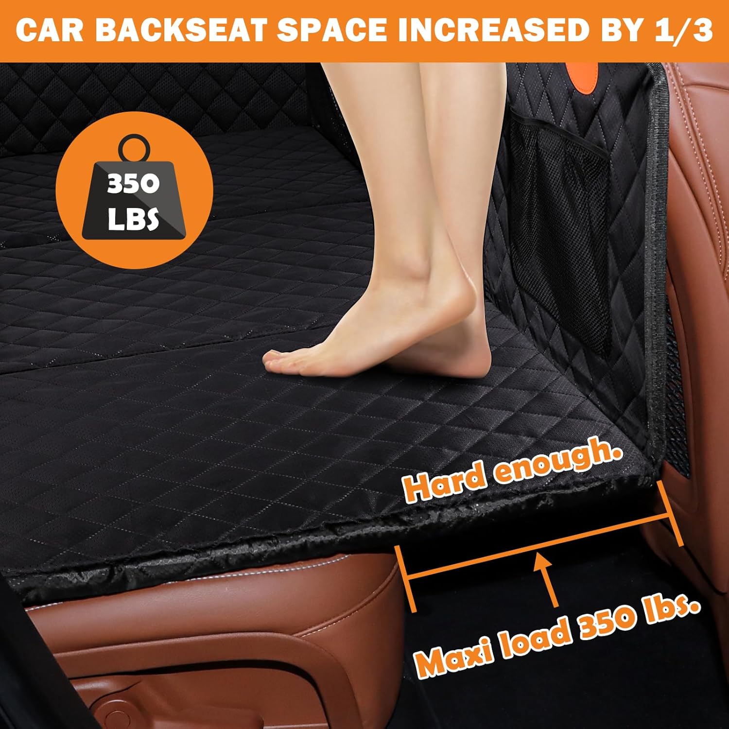 Thumbnail 2 de JOEJOY Back Seat Extender for Dogs — Waterproof car cover