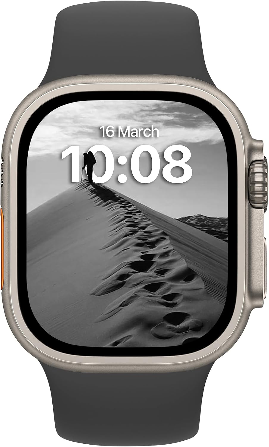 Detalle 2 de ELETTRONEO SB Cinturino sport in silicone per Apple Watch, grigio spaziale