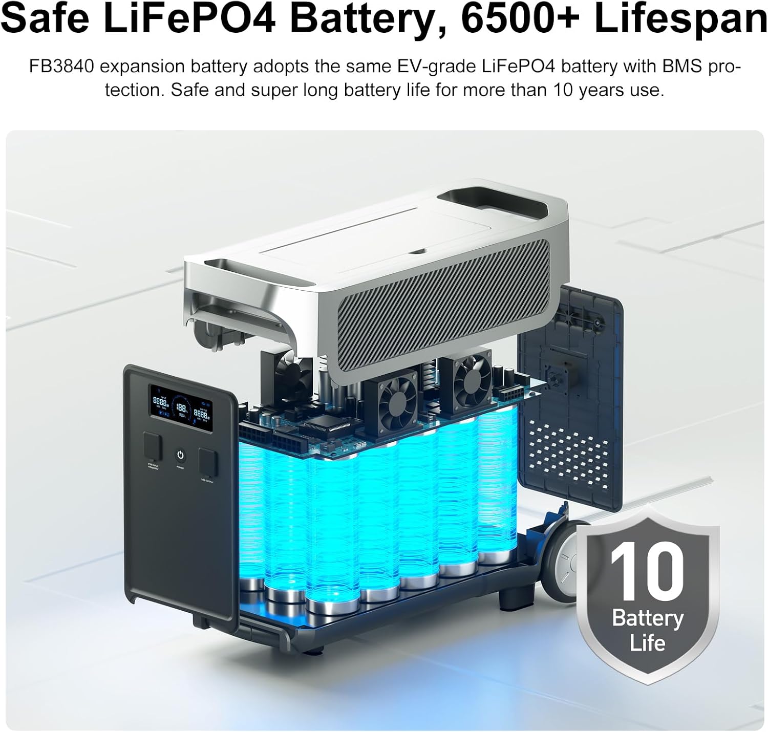 Thumbnail 3 de FOSSiBOT F3600 Pro 🌞 Estación de Energía Portátil 3840 Wh