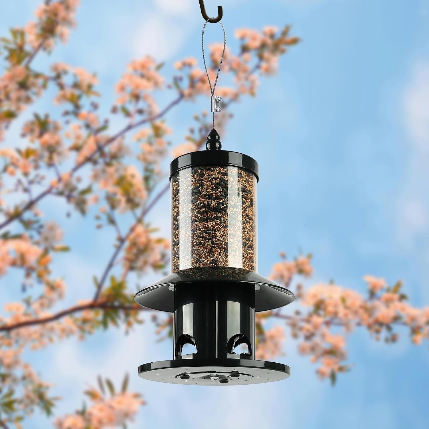 Thumbnail 6 de Dreamdrawer AQ-001 Squirrel-Resistant Hanging Bird Feeder with 360° Perch