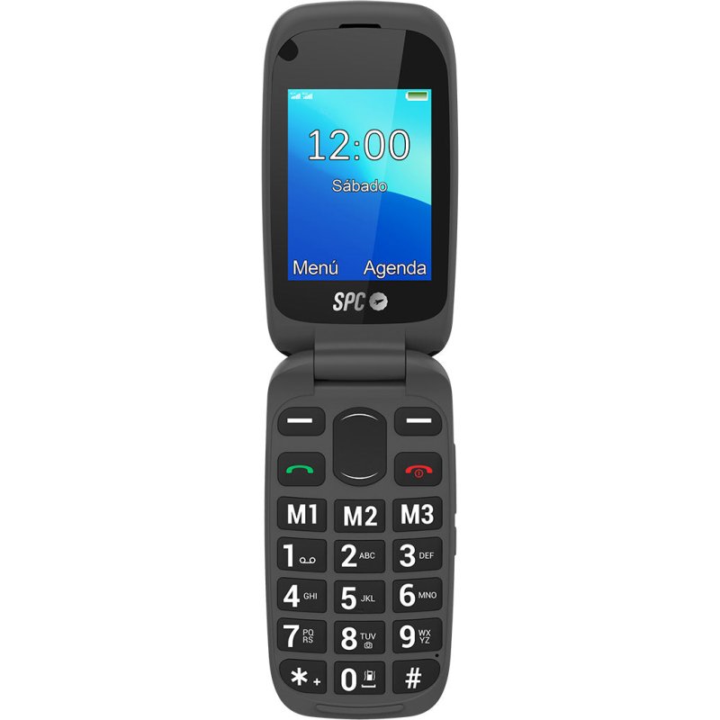 Detalle 2 de SPC Harmony 4G Teléfono Móvil para Mayores: tapa, teclas XXL y Smart Help