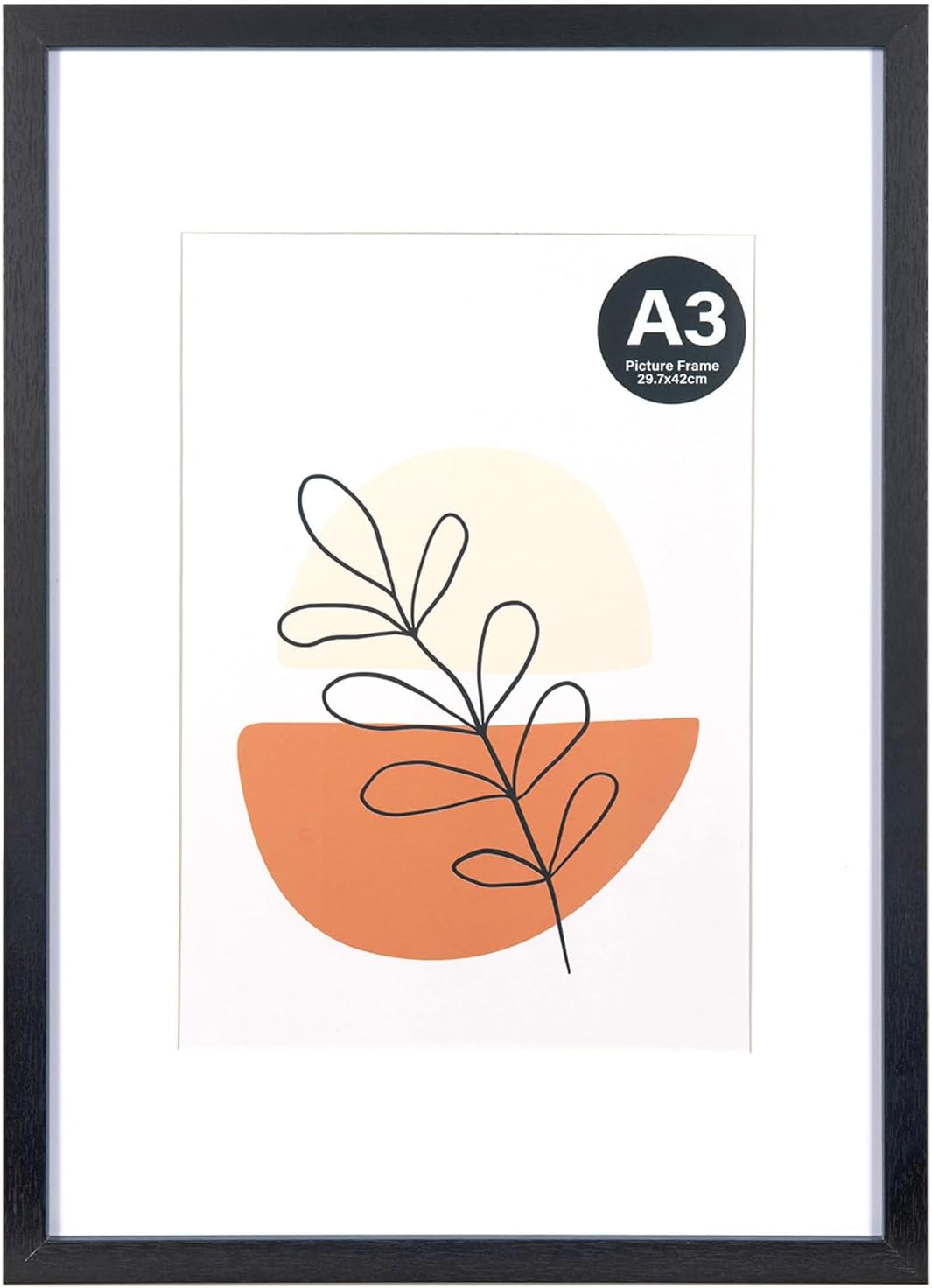 Detalle de KAIWIN Picture Frame A3 21x30 cm with Mat