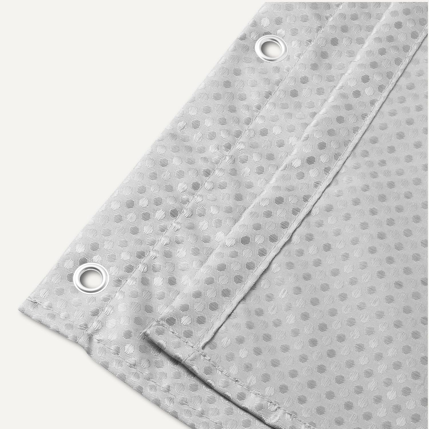 Thumbnail 2 de Amazon Basics Rideau de Douche en Polyester Style Moderne | 183 x 183 cm | Gris foncé