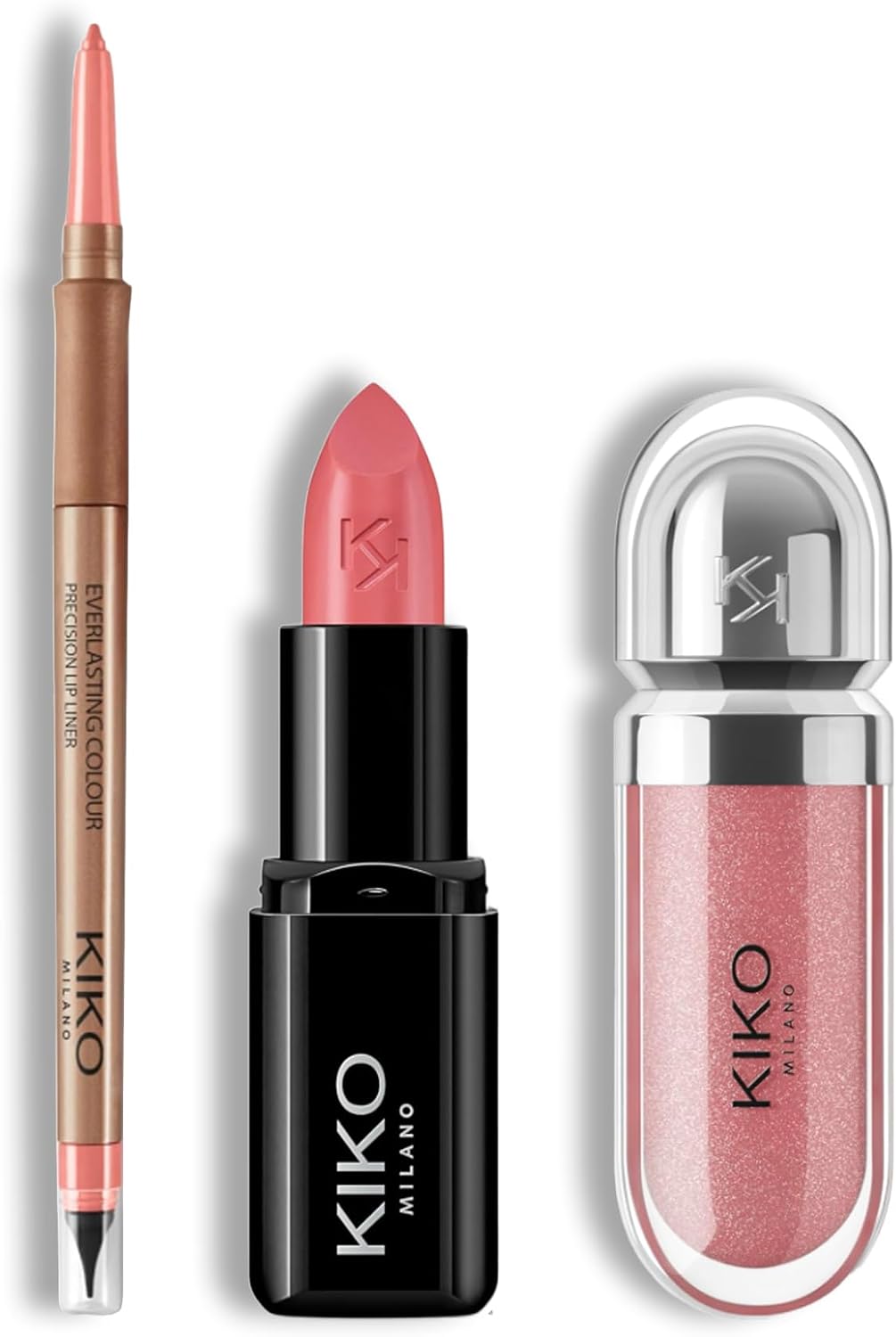 Thumbnail 5 de Kiko Milano Lip Glow Trio 3 pièces 💄