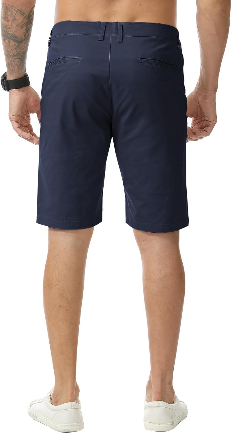 Thumbnail 3 de Zetieny Mens Shorts Chino Cotton Shorts – Tailored, Breathable Summer Casuals