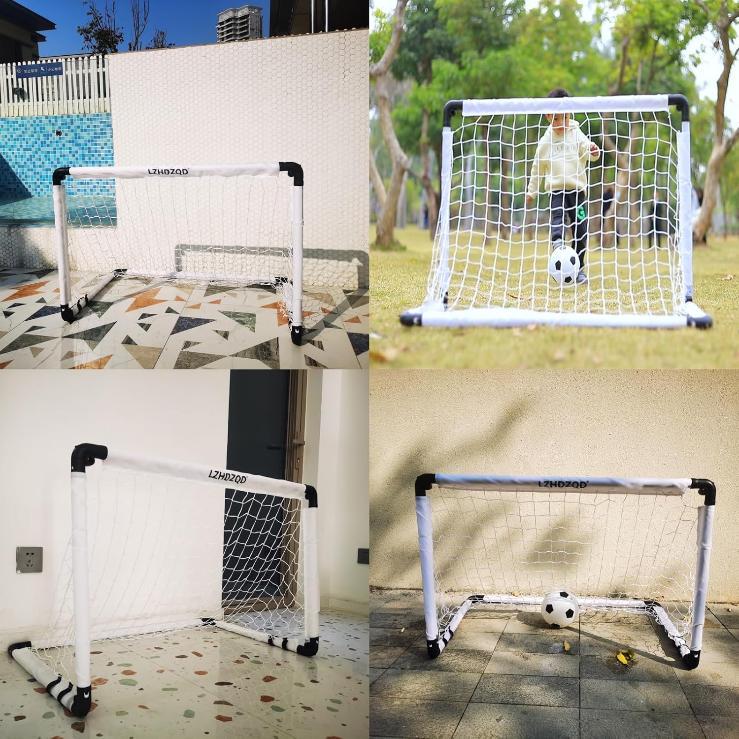 Thumbnail 1 de LZHDZQD football goal for kids, 36 x 24 in