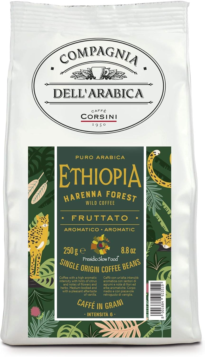 Thumbnail 3 de Caffè Corsini Compagnia dell'Arabica Tris Caffè Guatemala-Etiopia-El Salvador 100% Arabica in Grani 3 x 250 g
