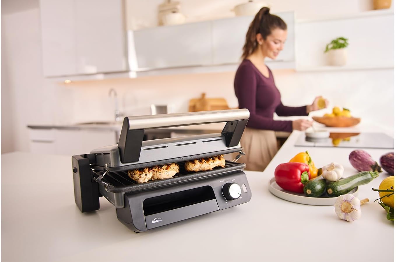 Thumbnail 2 de Braun MultiGrill 5 CG5033IGY – 3in1 Grill (Kontaktgrill, BBQ, Ofen) mit 230° und 2000 W