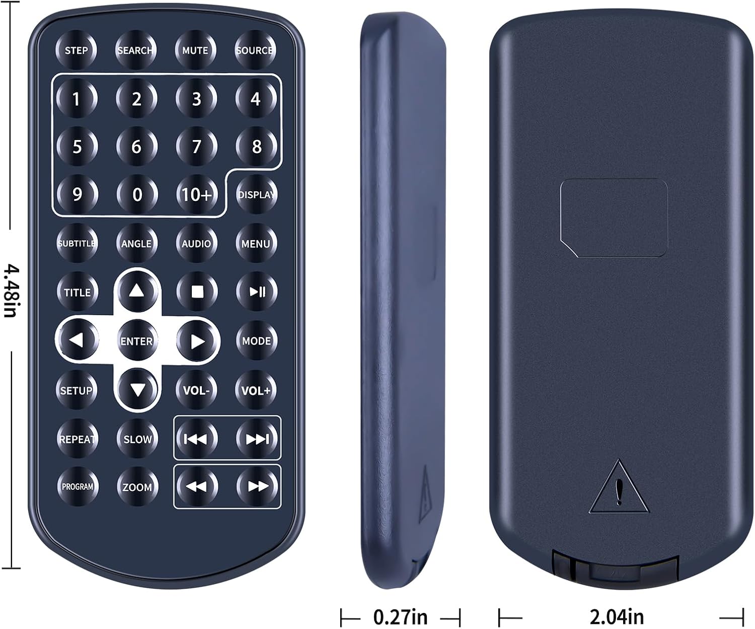 Thumbnail 2 de TCNOUMT New Portable DVD Player Replacement Remote Control