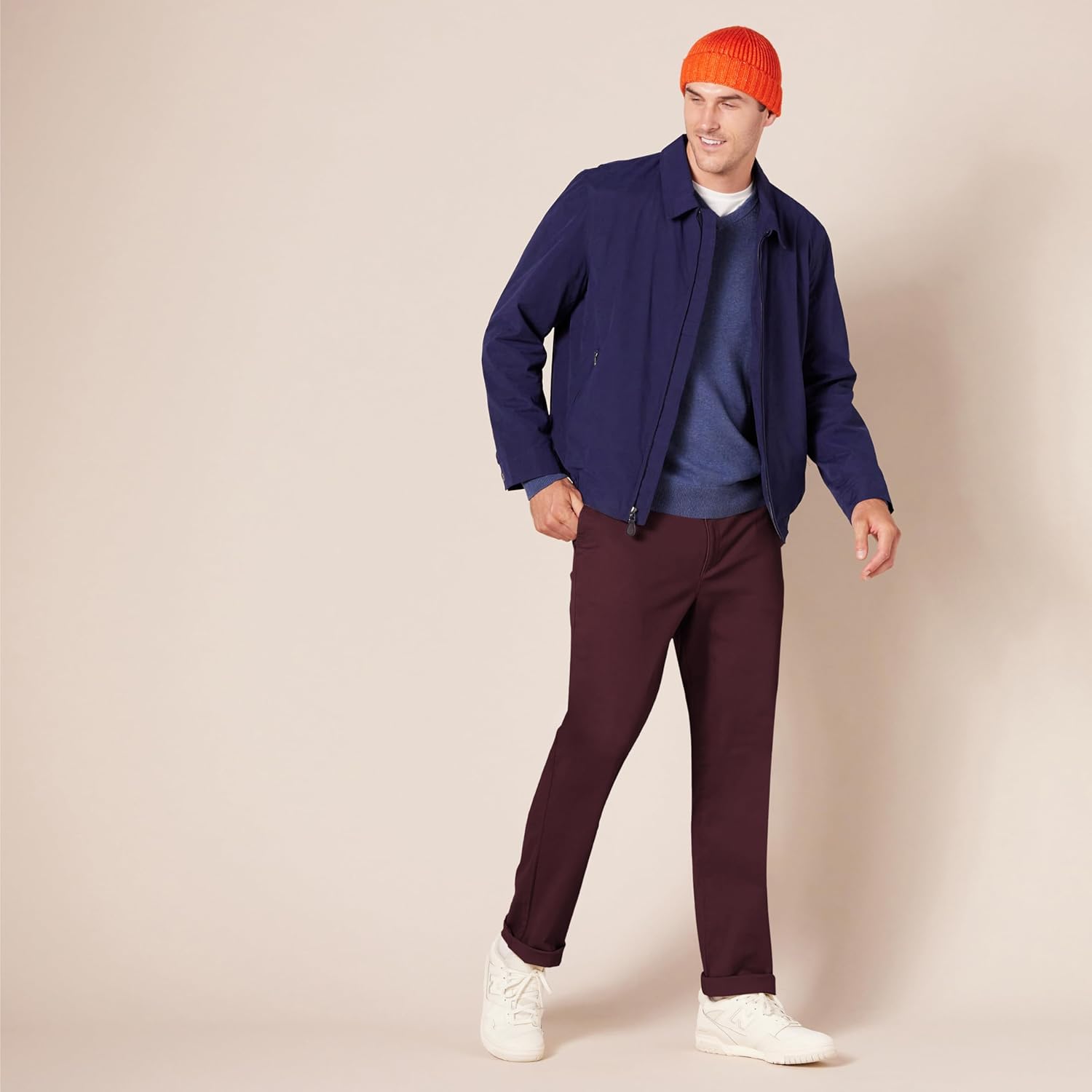 Thumbnail 6 de Pantalon chino extensible slim 42
