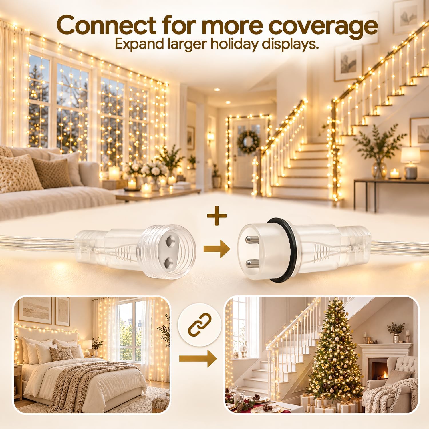 Thumbnail 3 de Christmas Fairy Lights, 100 ft