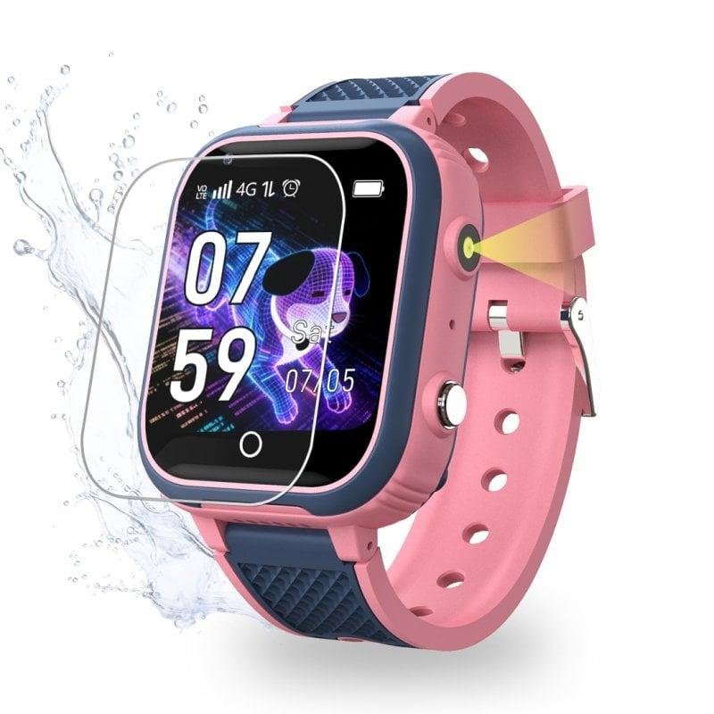 Detalle 2 de Robin K1: Reloj GPS para Niños con Llamadas y SIM preactivada, Rosa