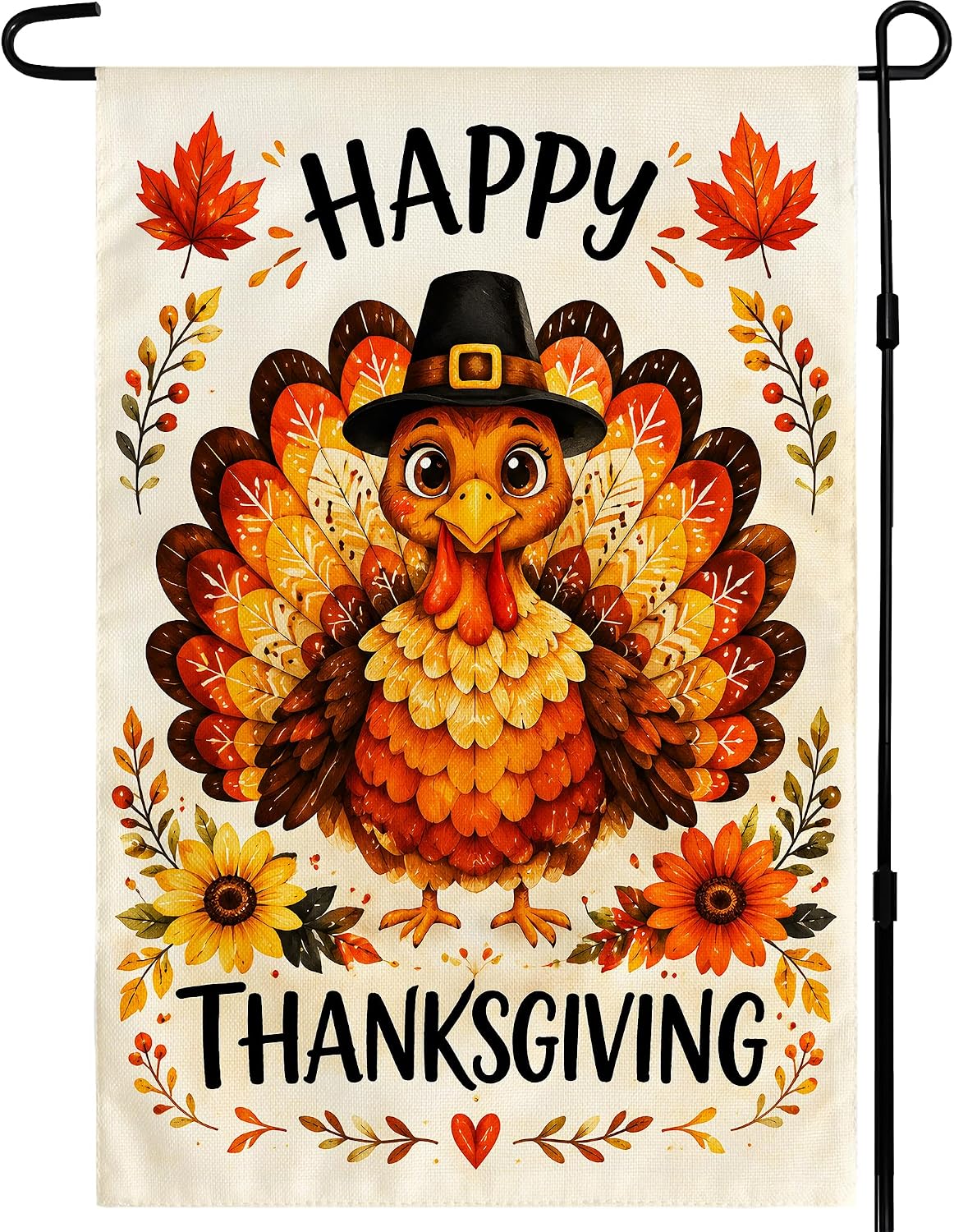Detalle de Thanksgiving Garden Flag 12 x 18 Inches