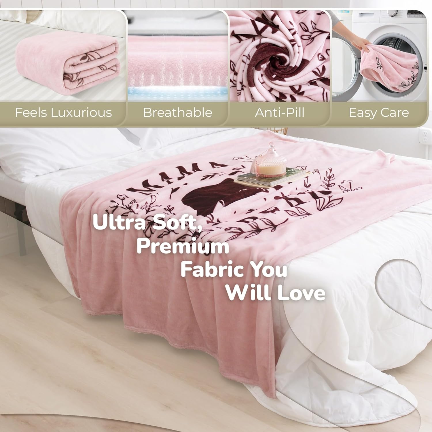 Thumbnail 5 de Super Blanky Wearable Blanket: Cozy Sleeved Comfort for Home and Travel