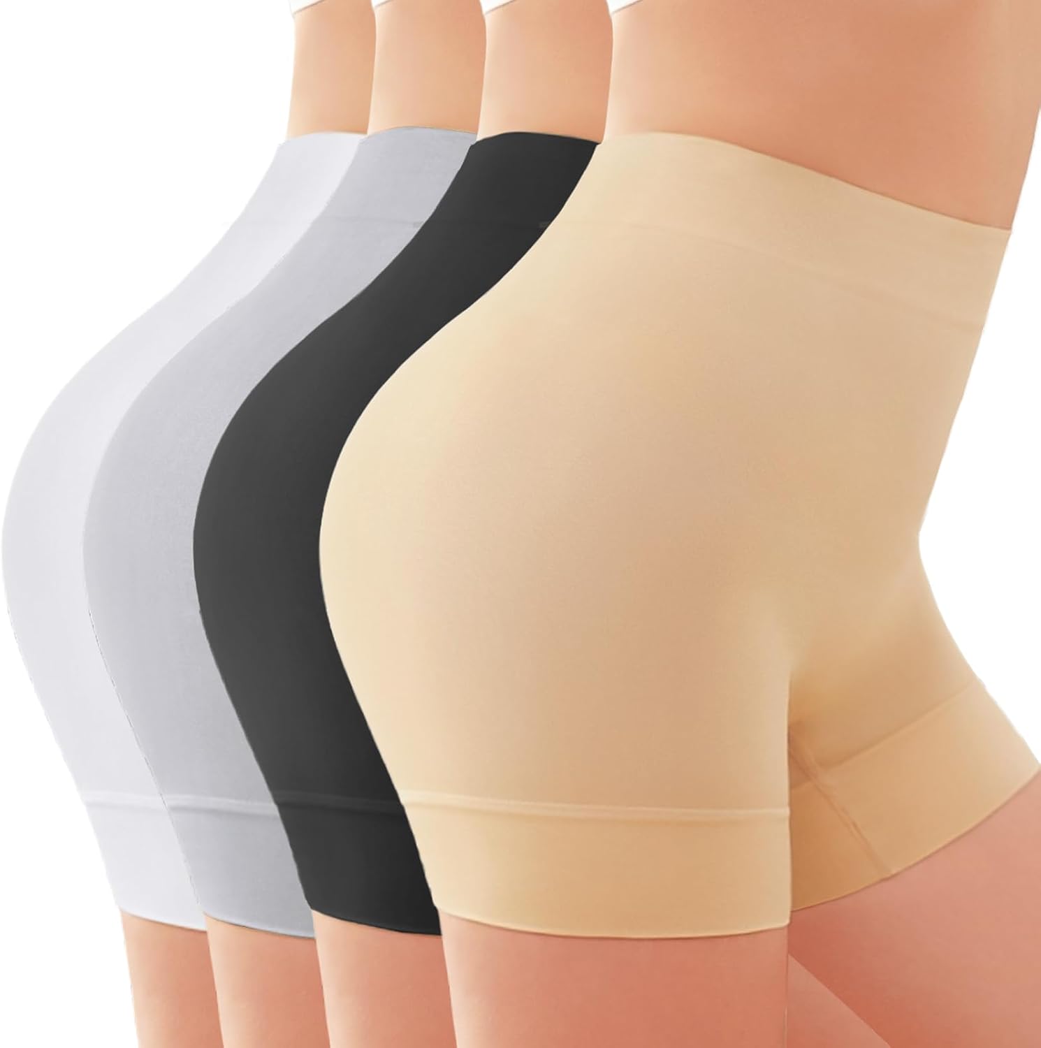 Detalle de YADIFEN Shorty anti-frottement cuisse pour femme : short cycliste sous robe, confort été