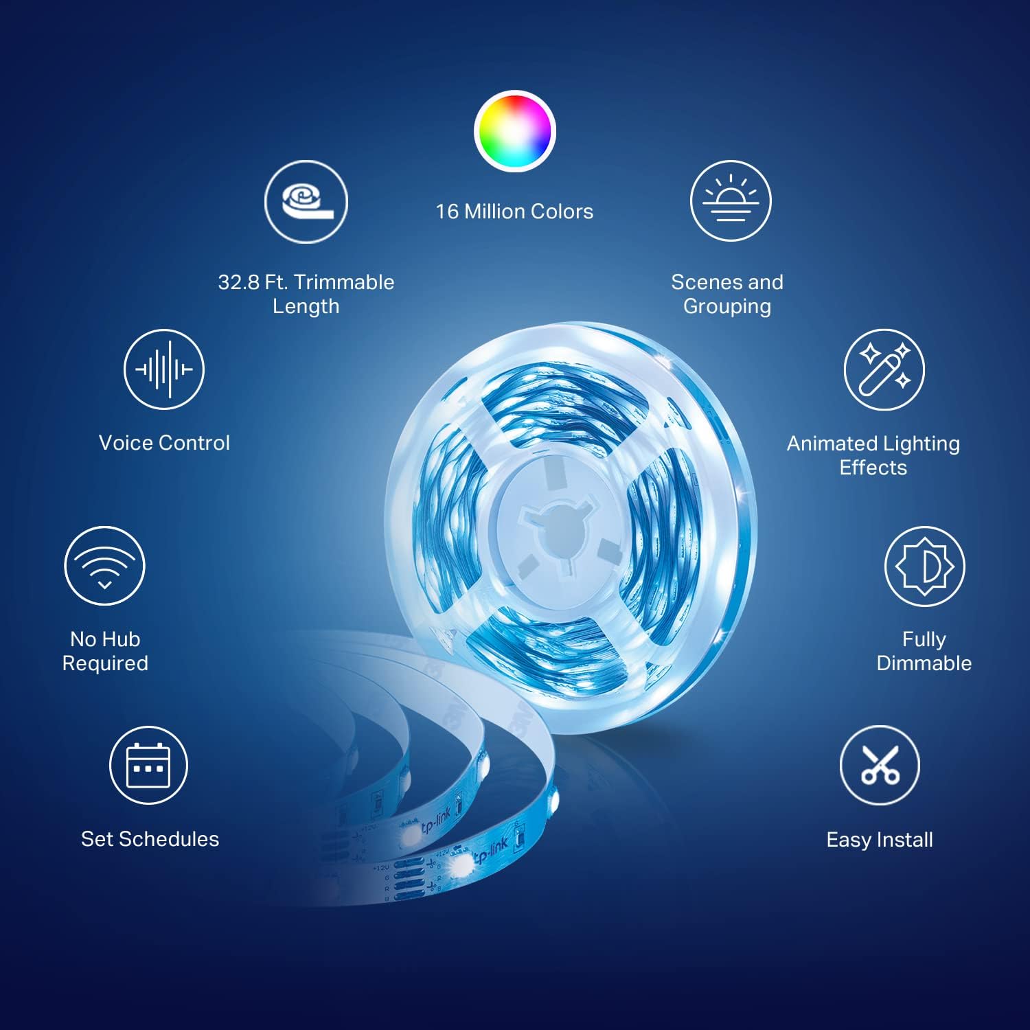 Detalle 2 de Kasa RGB LED Light Strip, 32.8ft