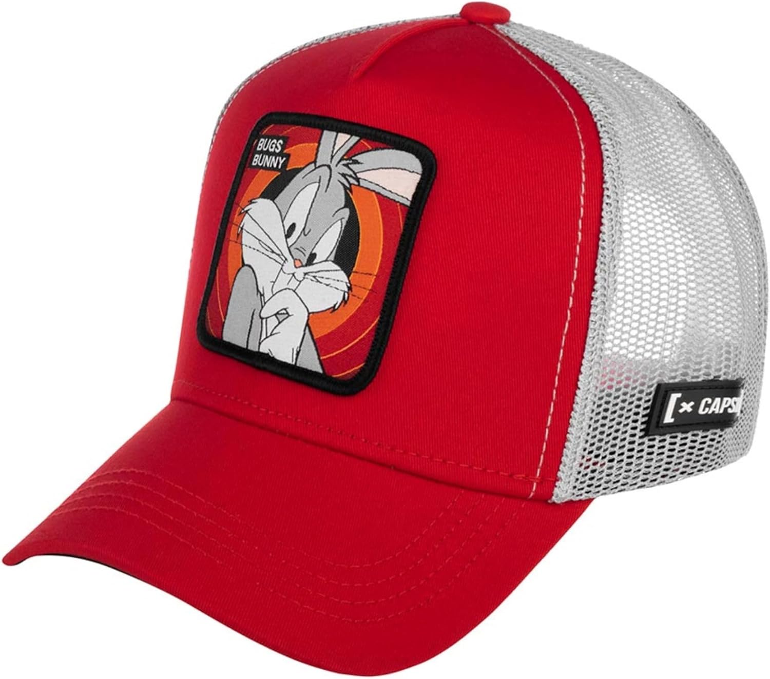 Detalle de Capslab Taz Trucker cap Looney Tunes – berretto trucker con toppa Taz