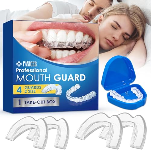 Detalle de Okalabandee: 4 Protectores Bucales Anti-Ronquidos – Férula Dental Anti-Bruxismo