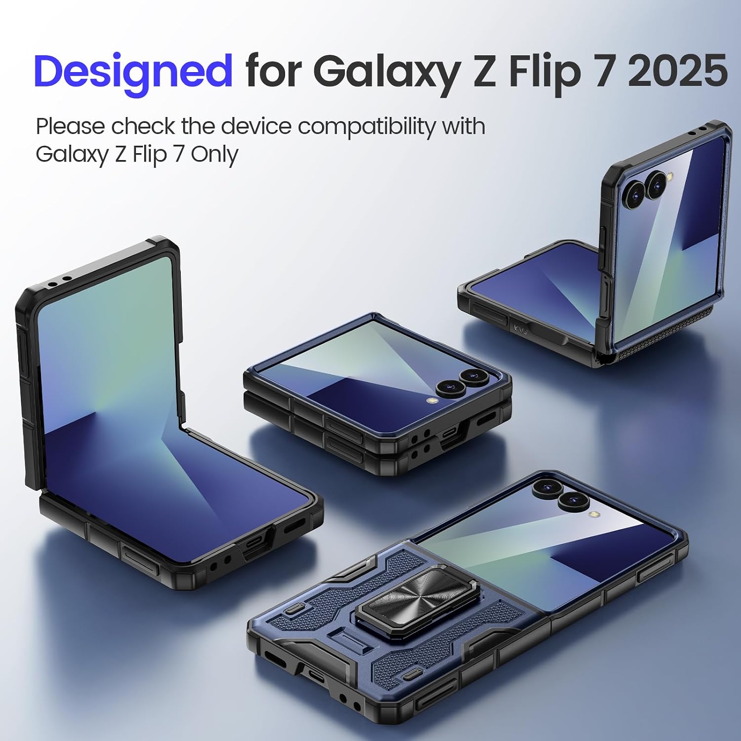 Thumbnail 2 de VEGO Galaxy Z Flip 7 Case with Screen Protector