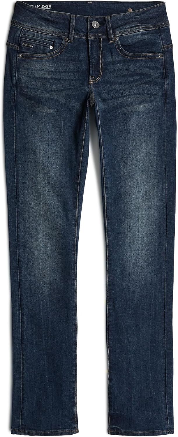 Thumbnail 4 de G-Star Damen Midge Saddle Straight Jeans – Mid Waist, Gerades Bein