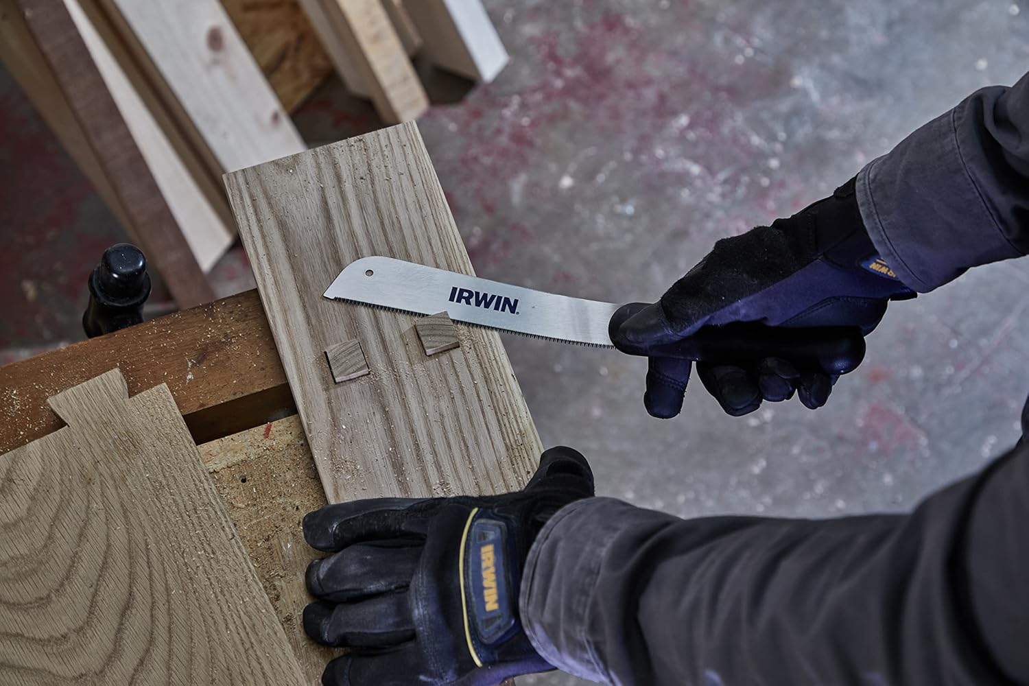 Detalle 1 de IRWIN 10505165 Segaccio a tirare Mini 22 TPI – taglio pulito in spazi stretti
