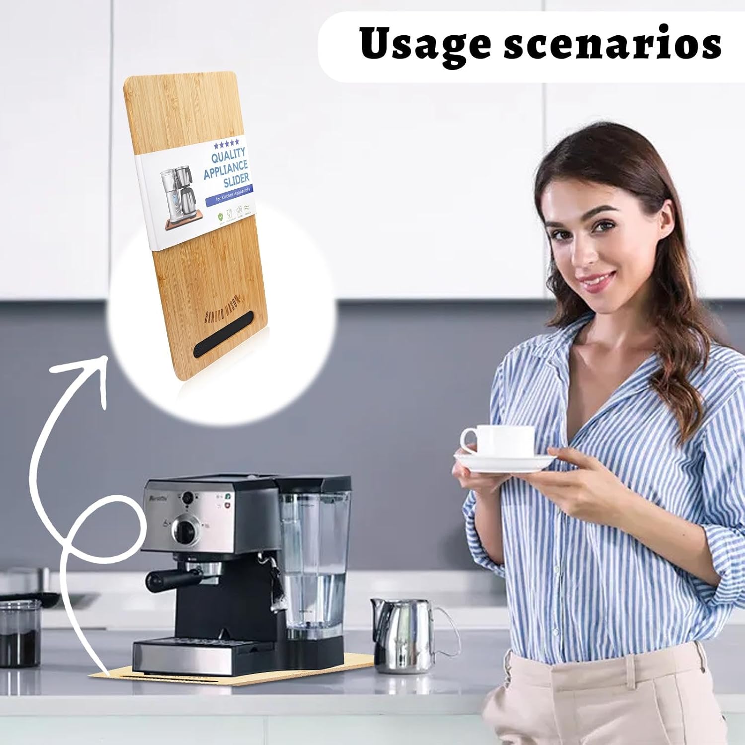 Thumbnail 5 de ANOTION Appliance Slider, 9.5 x 14 Inches