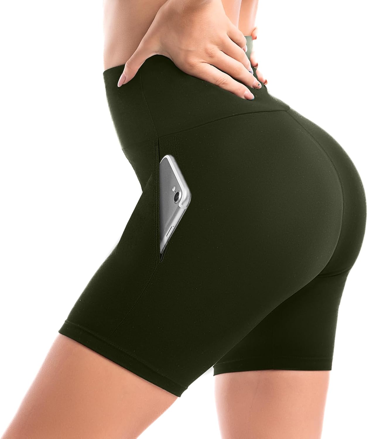 Thumbnail 6 de Leafigure Leggings with Pockets for Women – High-Waisted, Opaque Gym Shorts