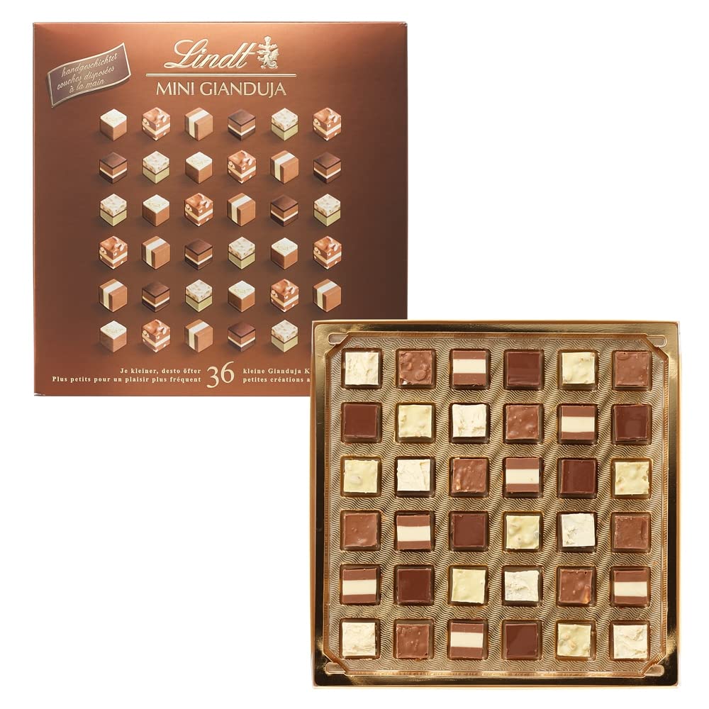 Detalle de Lindt Nougat Mini Pralinés 165 g 🍫