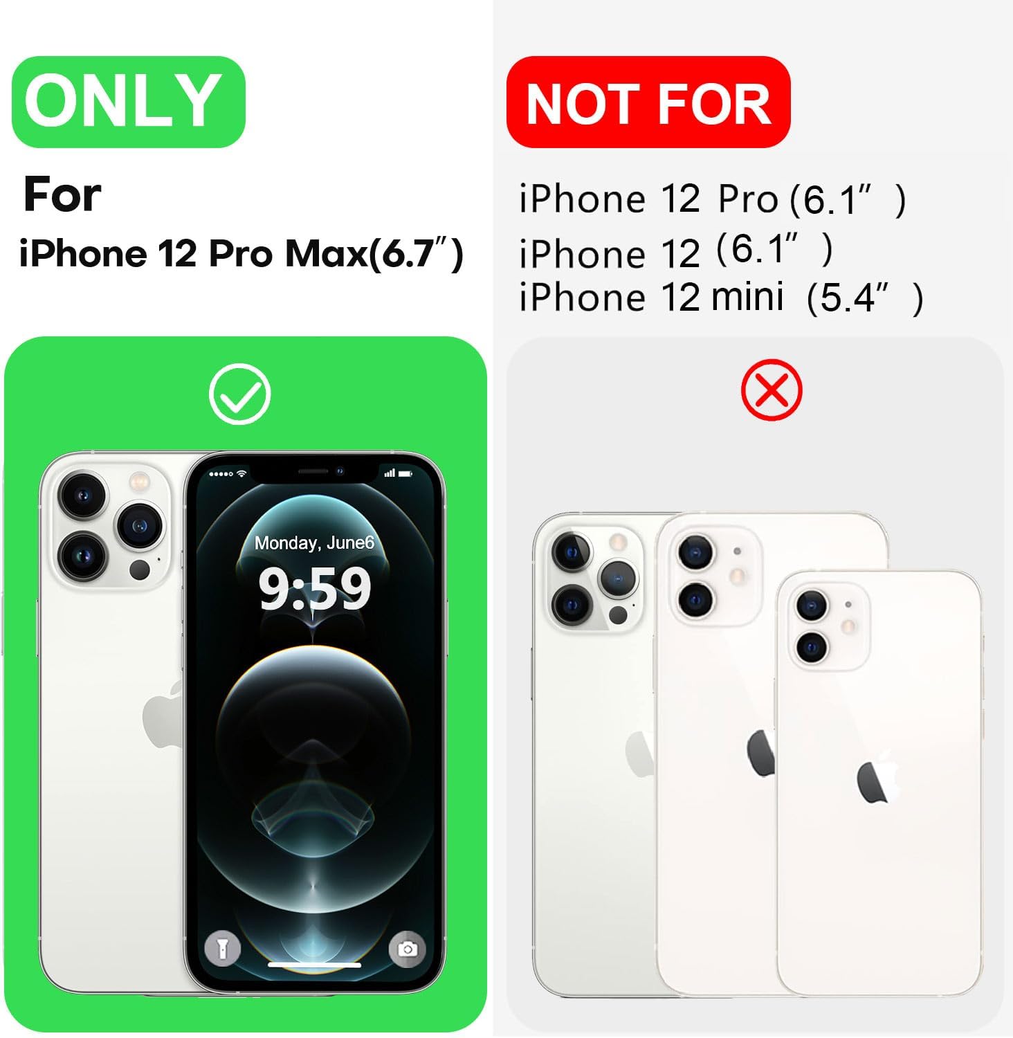 Thumbnail 5 de LOVE 3000 iPhone 12 Pro Max Case 1.5mm