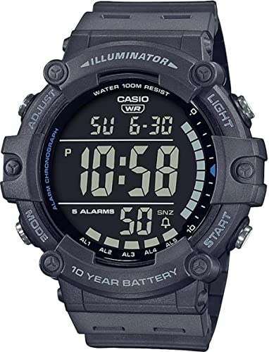 Detalle de Casio Collection AE-1500WH-8BVEF Montre-Bracelet pour hommes