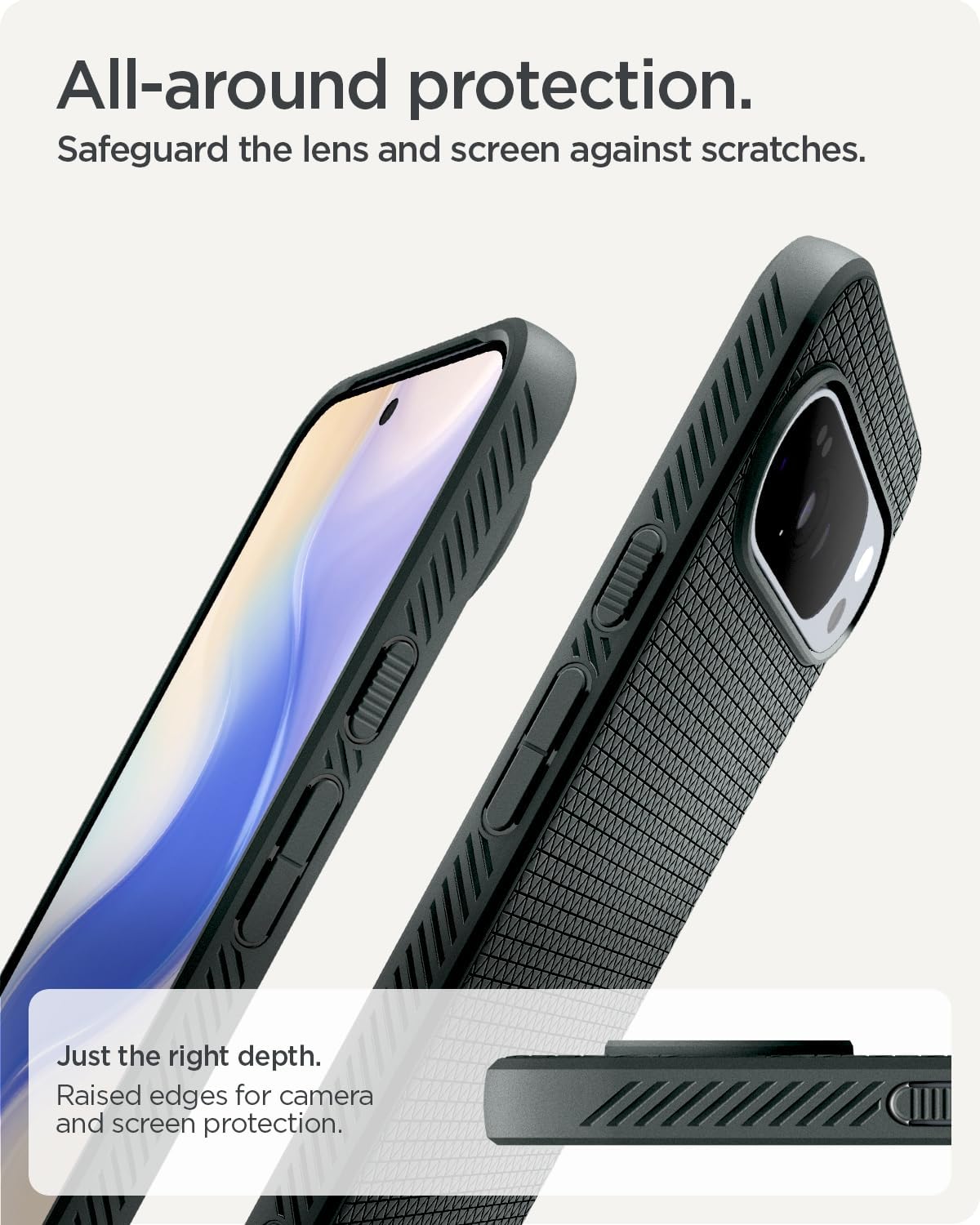 Thumbnail 5 de Spigen Liquid Air MagFit coque MagSafe pour Google Pixel 10 Pro XL (vert) compatible PixelSnap