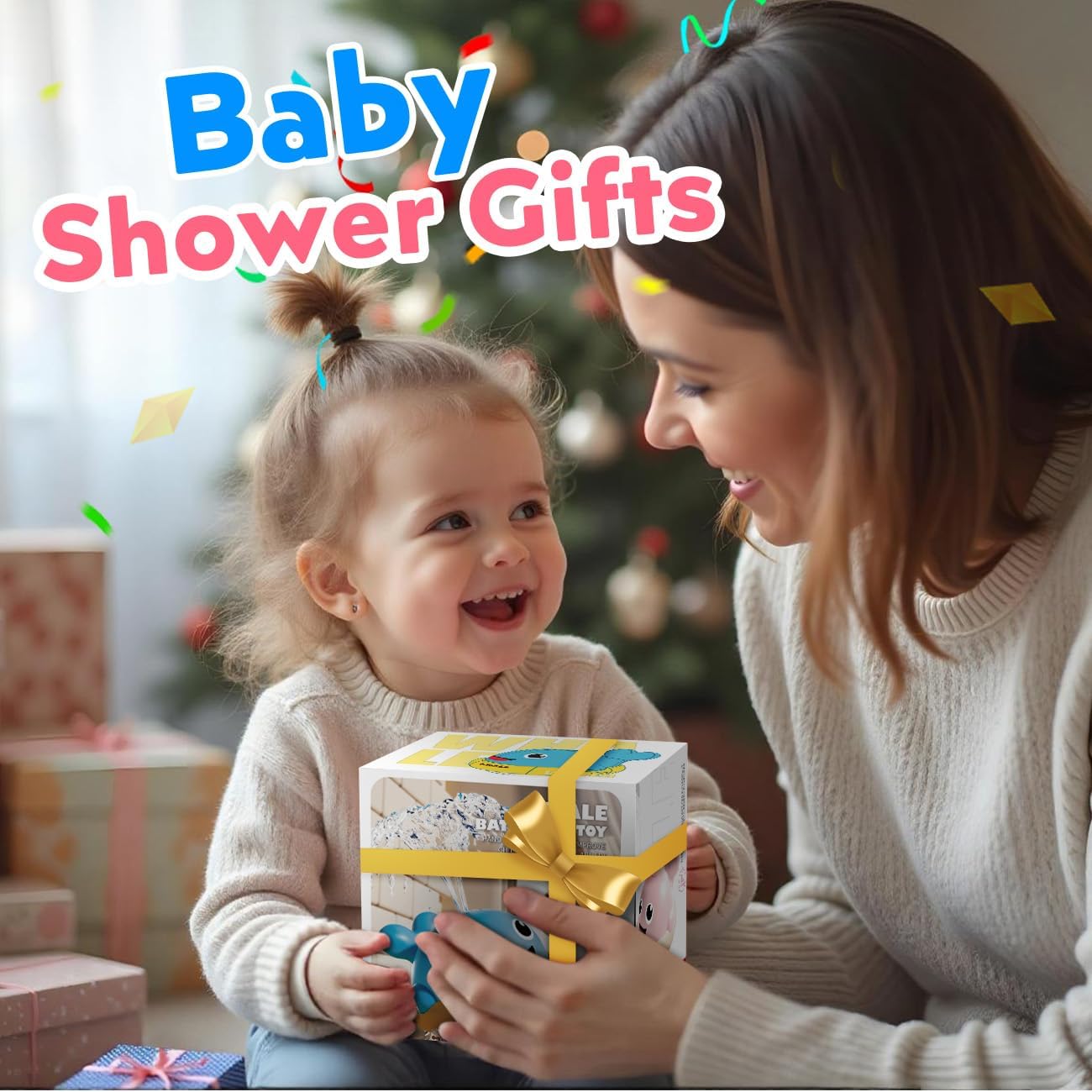 Thumbnail 6 de Baby Bath Toys Water Whale light up