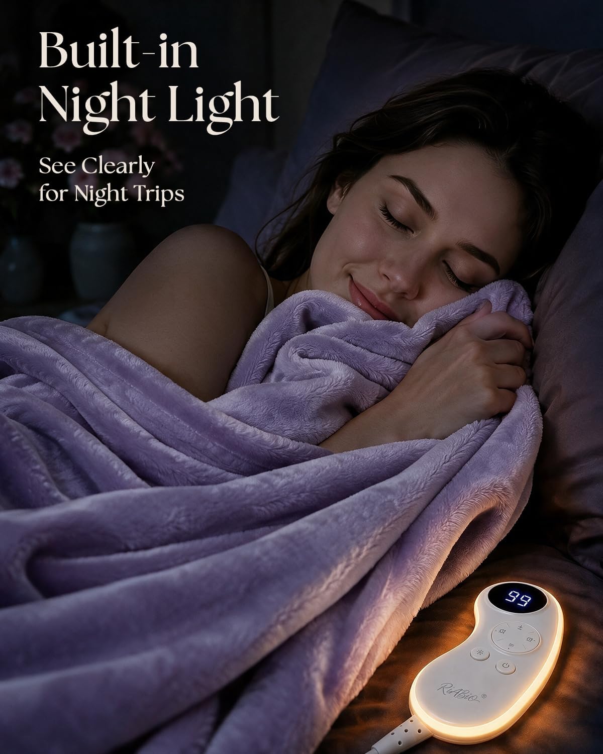 Detalle 1 de RIABIO Electric Heated Blanket Twin