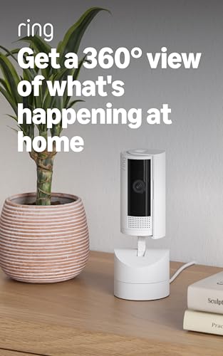 Thumbnail 5 de Ring Pan-Tilt Indoor Camera: 360° Pan, 169° Tilt, Plug-In Pet Security with Two-Way Talk