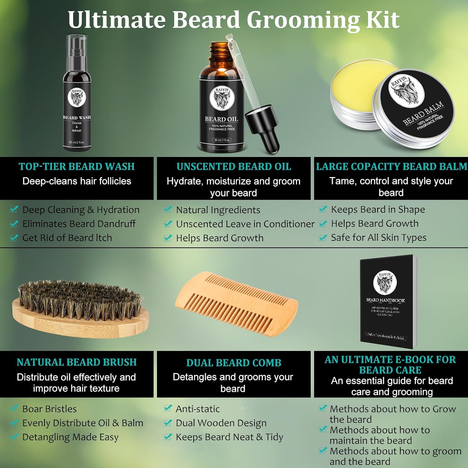 Thumbnail 6 de Beard Kit for Him Gift Set